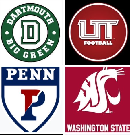 Thanks to ALL the college coaches for stopping by to see our players & talk college football last two weeks! @CoachCroick @joemclain13 @SVerbit @CoachRyanPayne @KColmon @Sean_Reeder @Coach__McDonald @CoachDaft @CoachIrv_ @coachapatterson @Coach_DanFields @coach_ru @AllenBrown_4