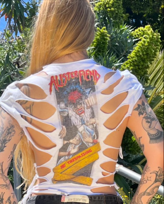 Selling my vintage distressed M&ouml;tley Cr&uuml;e, 1987 authentic T-shirt. This one goes for around 300 on eBay