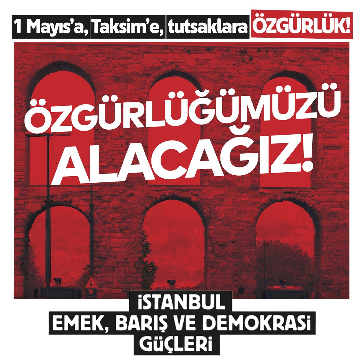 YOLDAŞLARIMIZI ALACAĞIZ