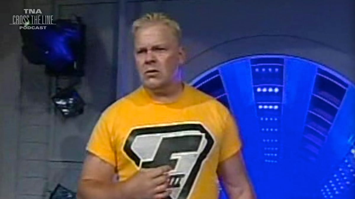 .@TheFranchiseSD has returned on the 5/18/06 edition of iMPACT! and has interest in The Naturals (Andy Douglas & @NaturallyChase)! What could he have planned? Find out on our newest episode tomorrow! #TNAWrestling #TNAiMPACT #Wrestling #Podcast
