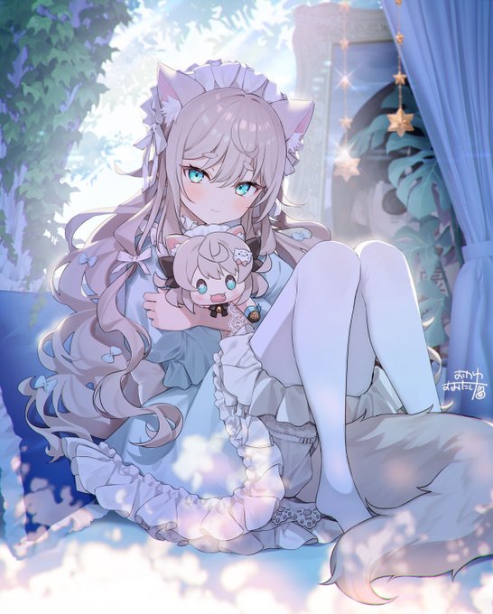 「dress fox ears」 illustration images(Latest)