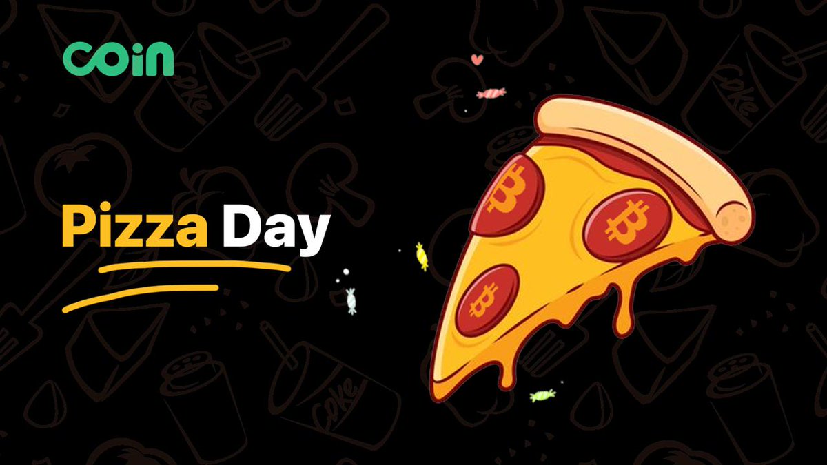 🍕 BTC Pizza Day! 🍕 We're giving 3 lucky winners 10 USDT worth of BTC to buy your pizza. Don't miss out! Like, RT & comment your BEP20 wallet address below for a chance to win! #Coin8 #BTCPizzaDay #Giveaway #Bitcoin