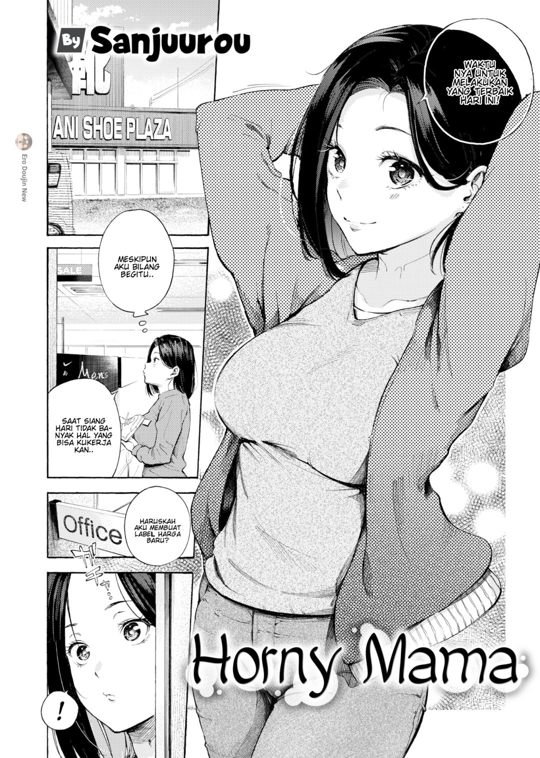 Erodoujin 🔞 on X: Horny Mama by Sanjuurou t.co02uZq9ikDE  t.copKEcSNaCed  X