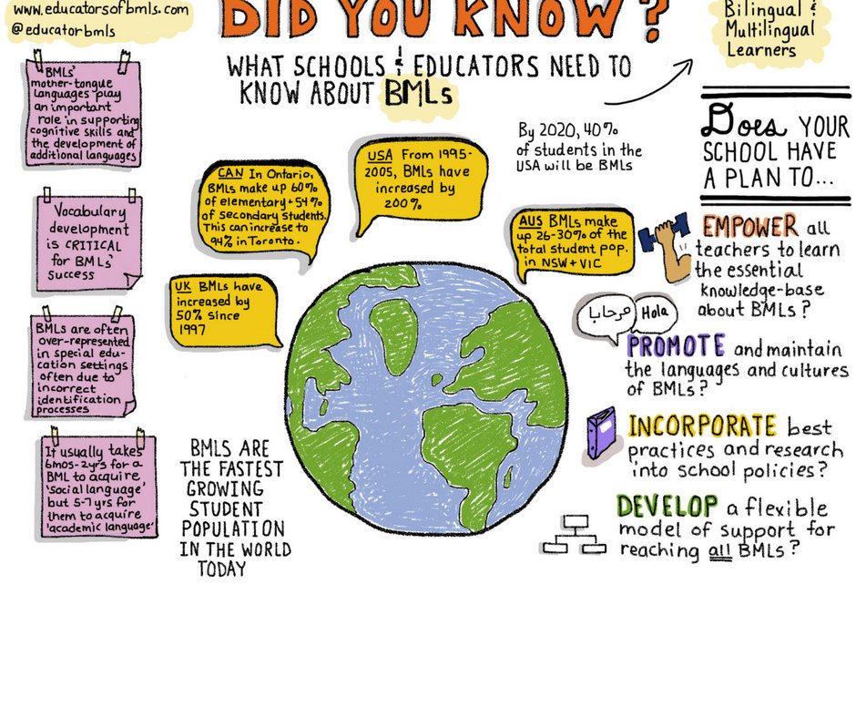 What do you know about bilingual and multilingual learners (BMLs)?

Learn more facts with our colourful sketch note!

#bmls #educatorsofbmls #eslstudents #ealteacher #ellteachers #bilingualeducation #internationalteacher