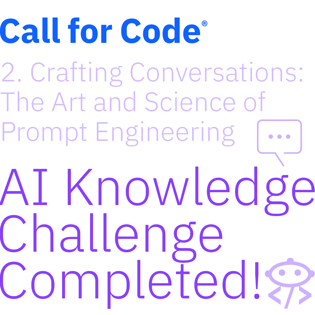 bharathpgp's tweet image. @CallforCode #CallforCode #PromptEngineering #Watsonx
