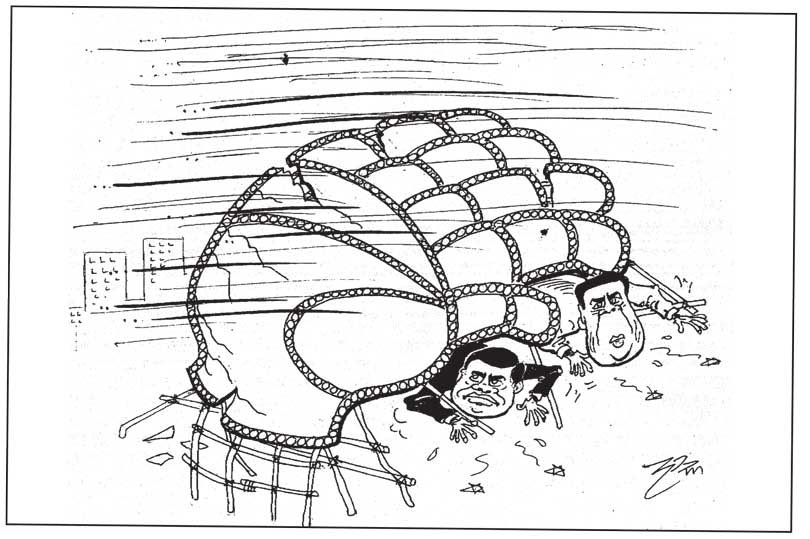 Lankadeepa cartoon by Dasa Hapuwalana #lka #SriLanka #SLFP