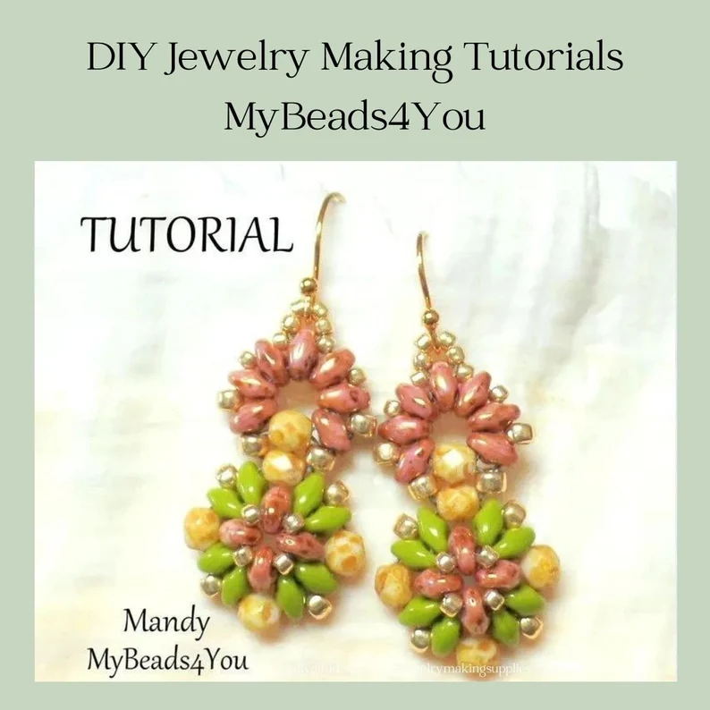 #diyjewelry #diyearrings #fashion #diyfashion #etsy #etsyshop #DIYearrings #smilett23 #etsyteamunity #seedbeadearrings #etsylove #weekendfun #craftideas #jewelrylover #howto #etsyfinds #epiconetsy #tutorial #patterns #mybeads4youpatterns  mybeads4you.etsy.com/listing/164940…