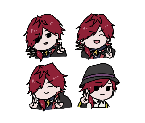 「chibi double v」 illustration images(Latest)