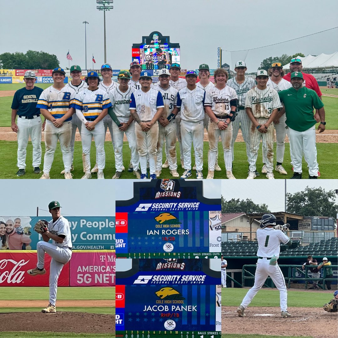 A great day for our Cougar seniors and Team Liberty as they came out on top with a 9-6 victory over Team Freedom. Exciting baseball game by a great group of ball players!