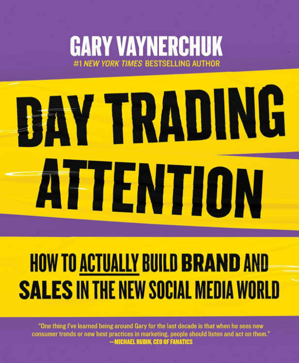 📙Day Trading Attention
How to Actually Build Brand & Sales in the New Social Media World
Author: @garyvee
Publisher: @HarperBusiness

📚📙
@LanceScoular🧭🌐
#amazoninfluencer #book #ad #amazonbooks #fromtheauthorsmouth #daytradingattention #brand #sales

amazon.com/gp/product/B0C…