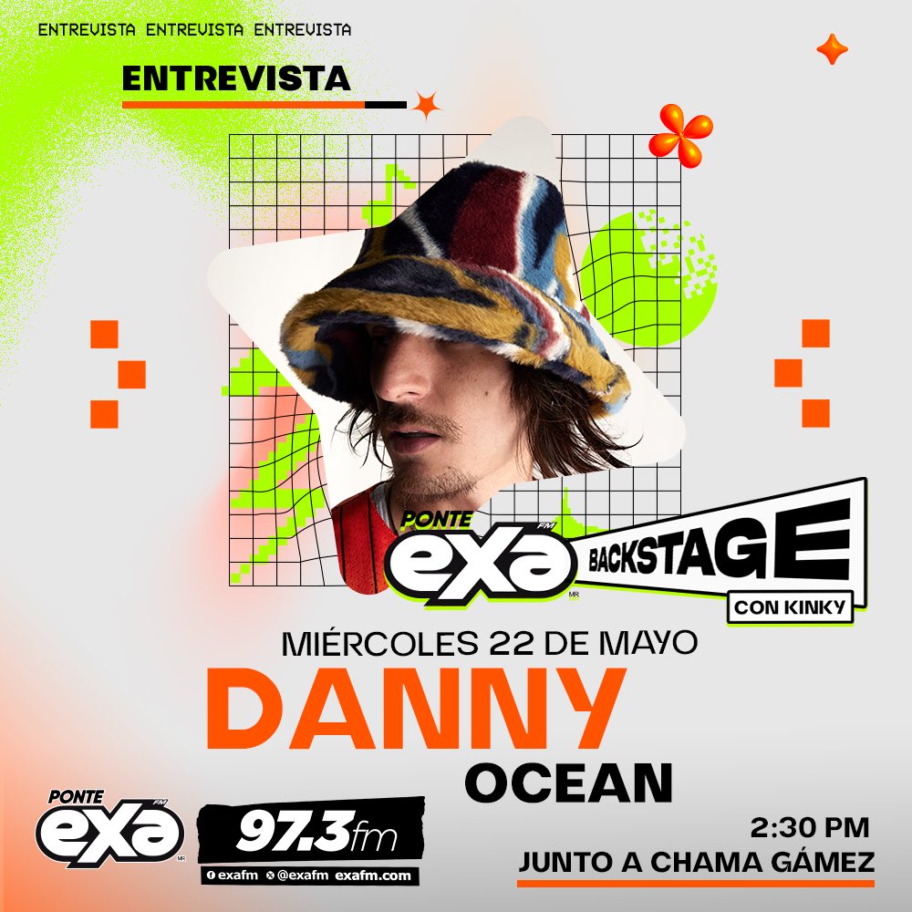 mañana regreso al radio :) no se pierdan la nueva temporada de #ExaBackstage x <a href="/exafm973/">Exa Monterrey 97.3 FM</a> junto a <a href="/Dannocean/">Danny Ocean</a> y <a href="/chamagamez_/">Chama Gamez</a> 🔥👽🤞🏻