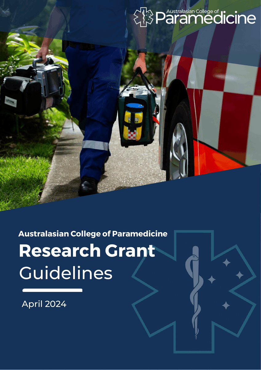 We've extended our #ParaResearch grants round applications until Friday! Members are invited to apply for grants under three categories:

• Early Career Research Grant

• Higher Degree by Research Grant

• Research Dissemination and Translation Grant

🔗bit.ly/Grants-Extensi…