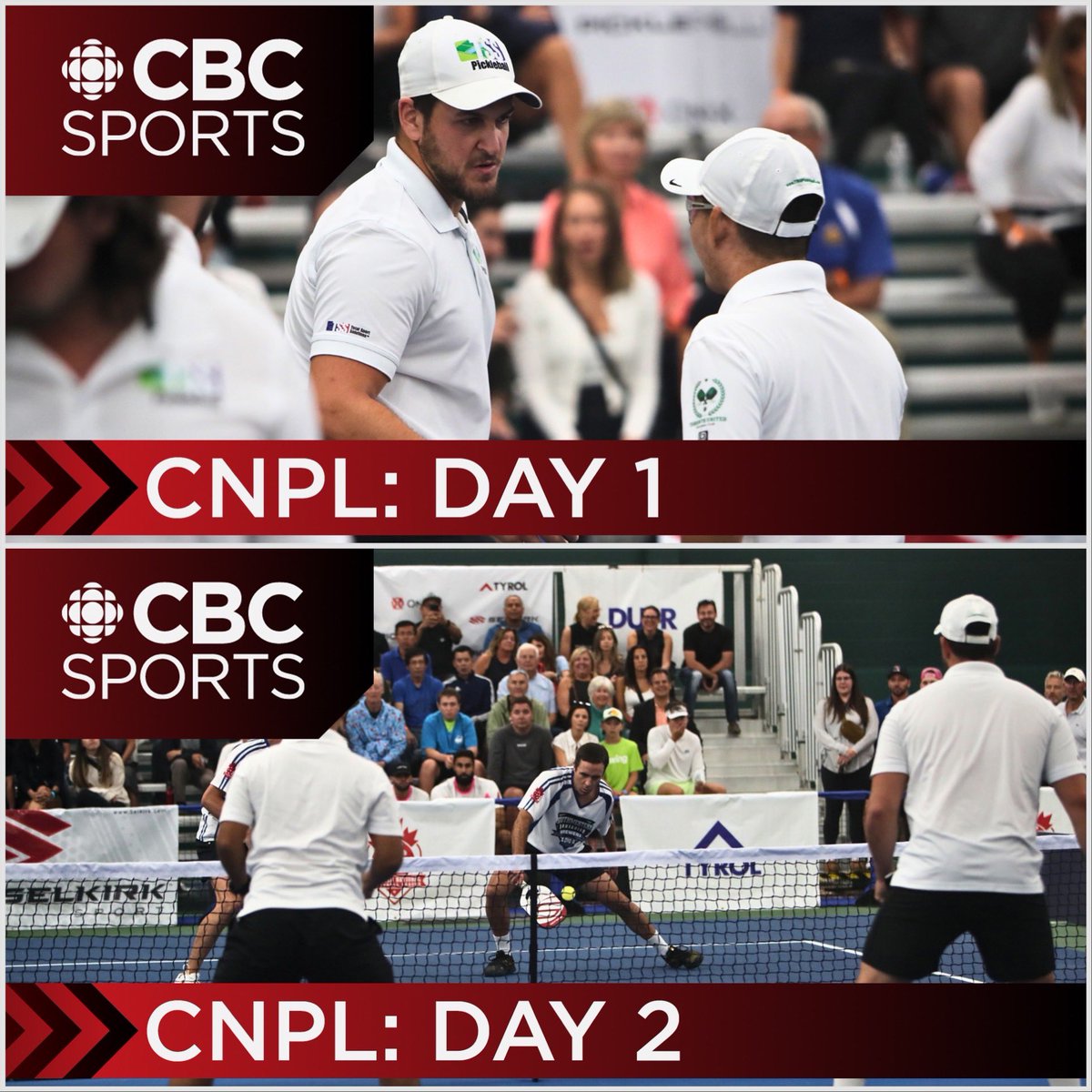 🚨 CNPL SZN2 x @cbcsports 🚨
-
We are thrilled to announce CNPL’s Eastern Split kicking off SZN2 at One Health Clubs will be live-streamed on CBC Sports‼️ Tune in May 25-26 to get in on 🇨🇦’s premier #propickleball action 📲🖥️📺
.
.
.
#pickleball #pickleballcanada #pickleballnews
