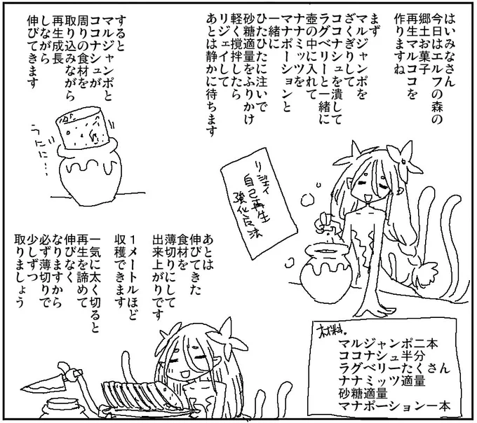 ツタ「作っててなんですが残虐グロ料理だと思います」 
