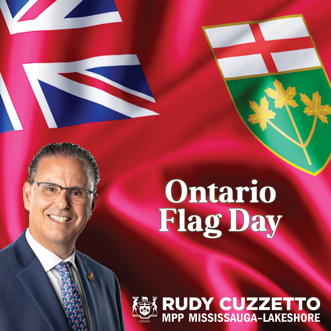 First recognized 59 years ago, on May 21st, 1965, the flag of Ontario represents our rich history, diverse heritage, and our shared values, including support for freedom, democracy, and human rights in our province and around the world. Happy Ontario Flag Day!