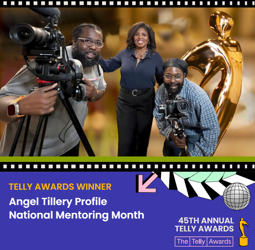 _AudreyBarnes's tweet photo. So proud to share that I won my 7th @tellyawards along with @KestonDe and Darwin Antoine for a profile on Angel Tillery and the @LovelyLadiesL3 mentoring group in #CityofLaurel. Founder Celeste Hill deserves all the praise for the difference she's making in the lives of so many. https://t.co/usJ2tCZVP1