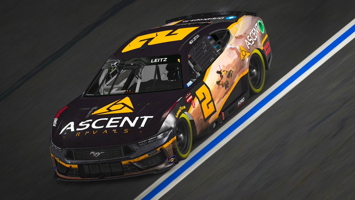 The #2 #AscentRivals Dark Horse makes its return tonight in the @ASRAiRacing Ascent Rivals All Star Race! @AscentRivals | #MeS