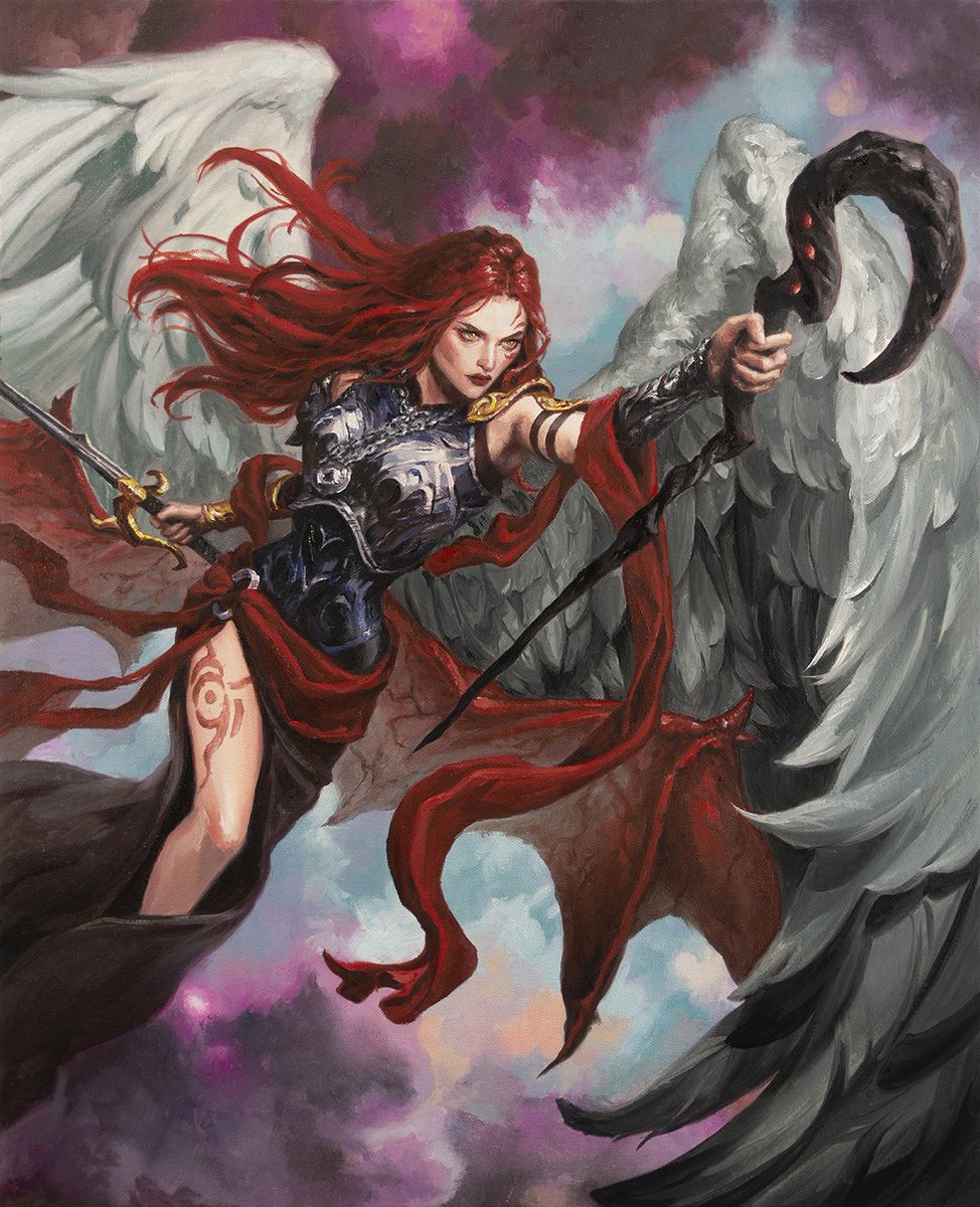 Kaalia of the Vast
AD: Sarah Wassell

My first oil painting! Hope you like my take on her ❤️. It's always a pleasure to paint an angel ✨️

The card 👇