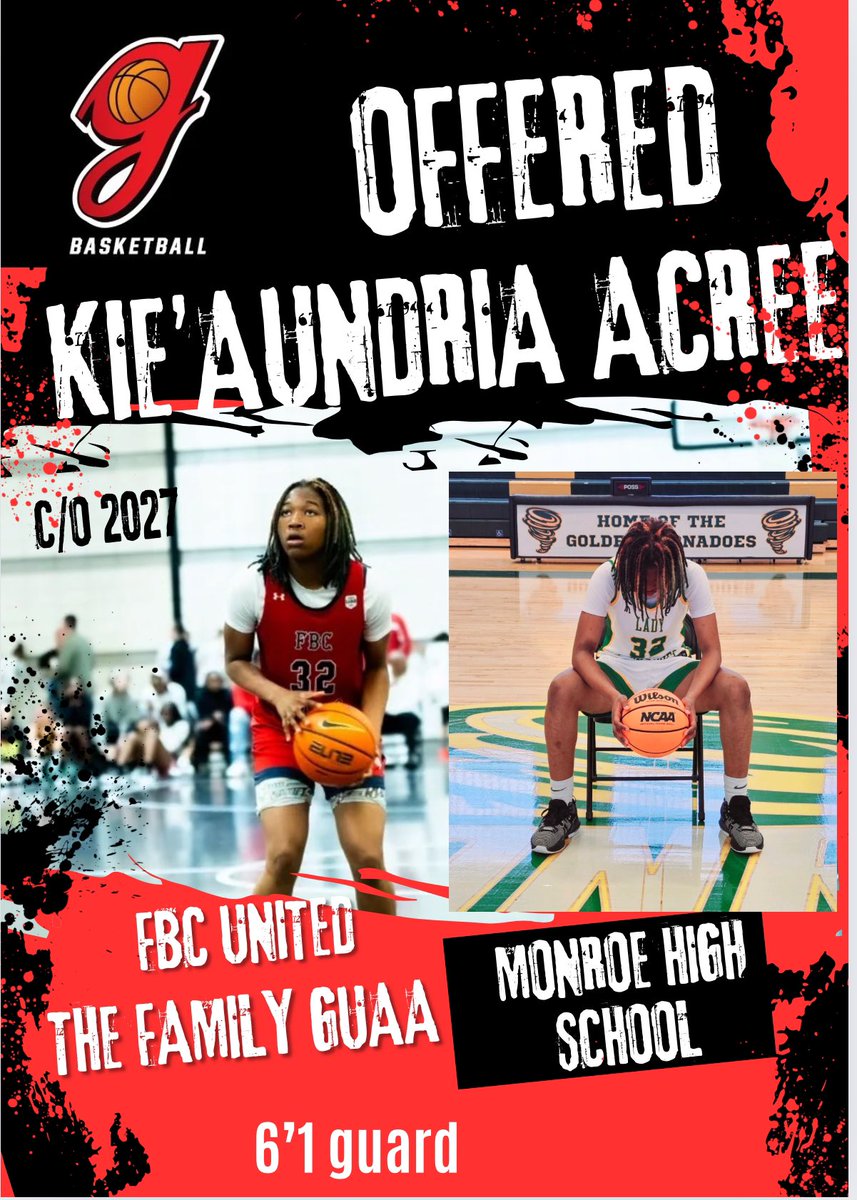 After an awesome conversation I am thankful and blessed to receive an offer from @COACH_ABE and staff @UGA_WBB. Thanks for believing in me and my abilities. I promise to keep working hard!!! @briannapatton22 @FBCMotton @CenterCball @morganj_tv @WorldExposureWB @monroenadagbb