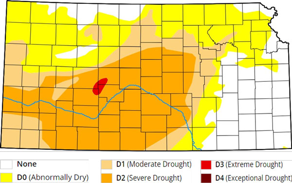 Check out the Kansas weekly drought update and climate report for May 8-14: bit.ly/4dAYWwu #kansas #drought #climate