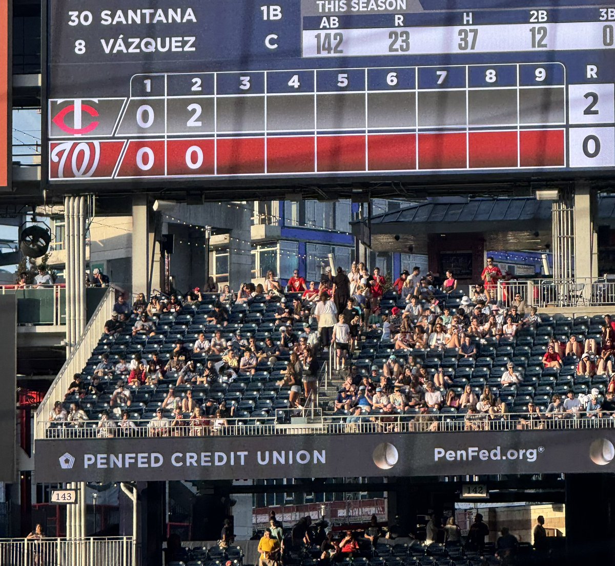 Imagine if @PenFed spent this money helping members with lower rates instead of glory advertising at MLB stadium.