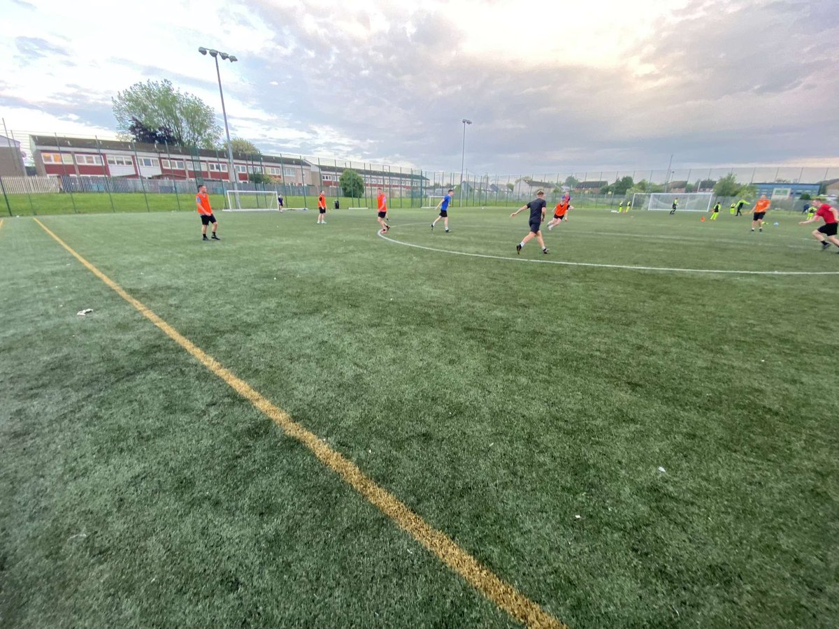 The lads putting in the work ahead of the 24/25 season and pre season getting underway ! #COYT 🟣🟣