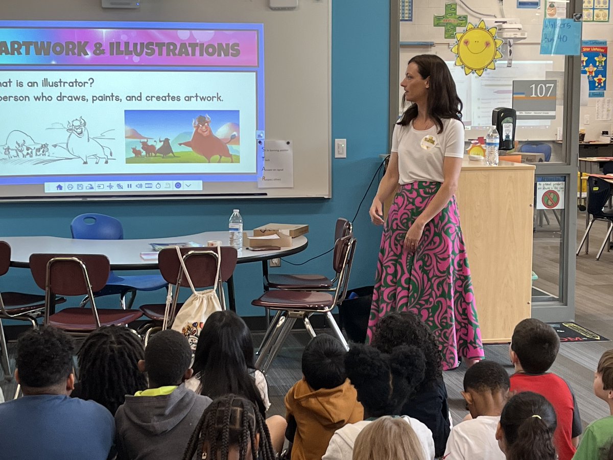 PREPRIDE's tweet image. Our 2nd-grade students enjoyed an author visit from Tracy Blom!