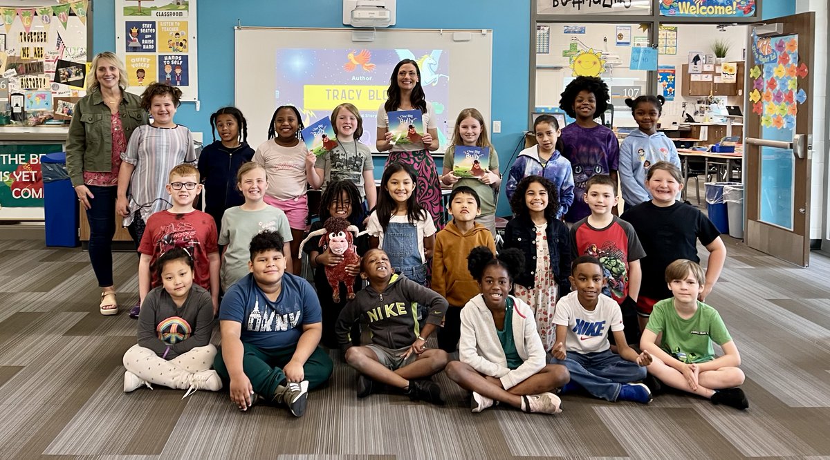 PREPRIDE's tweet image. Our 2nd-grade students enjoyed an author visit from Tracy Blom!