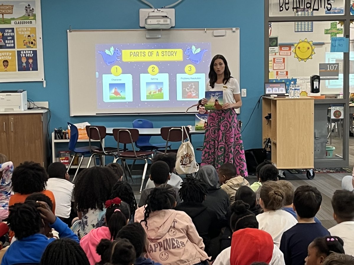 PREPRIDE's tweet image. Our 2nd-grade students enjoyed an author visit from Tracy Blom!