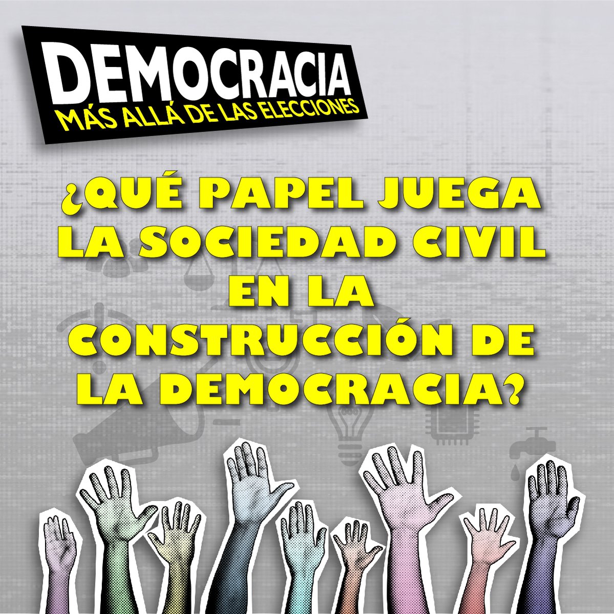 premioreutermx's tweet photo. 📢Participa en el #PAPWR2024 con el tema "Democracia: Más allá de las elecciones"
Inscribe tus trabajos sobre el papel que desempeña la sociedad civil en la construcción y fortalecimiento de nuestras democracias.
🔗Consulta las bases en: https://t.co/JdjmreULdo https://t.co/IsElMkvmh5