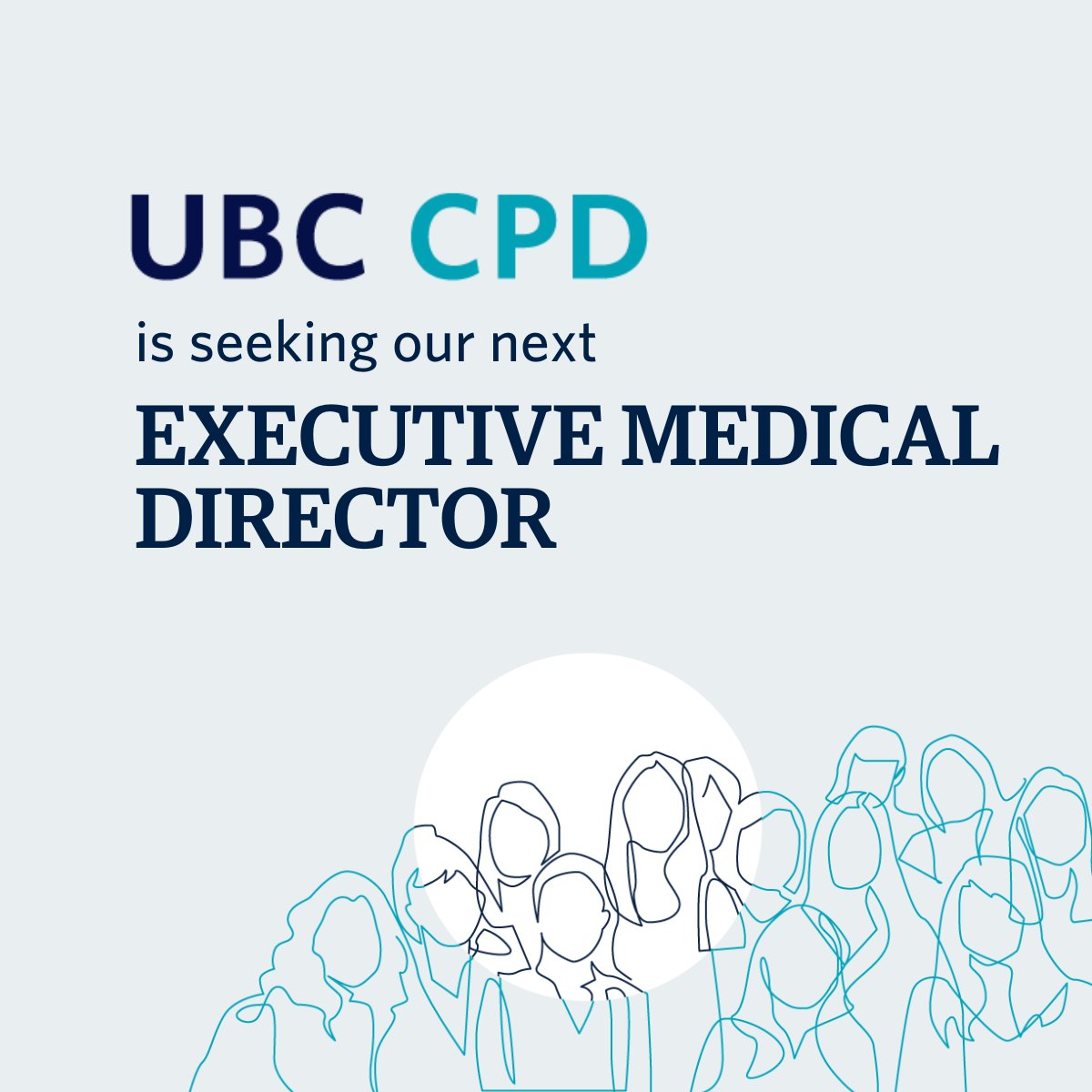 Are you an experienced physician with strong leadership skills and a passion for #MedEd? Take part in advancing continuing professional development as the Executive Medical Director, #UBCCPD.  Learn more about this role and apply. bit.ly/3ZyMbvL