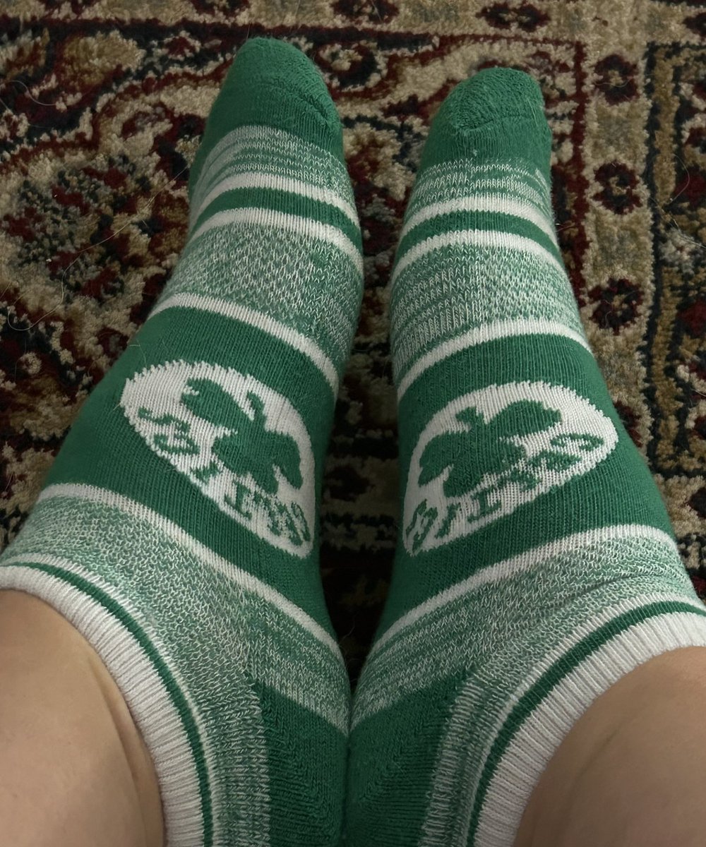 coraliew's tweet photo. What are all my @celtics peeps wearing tonight? I wanna see it! I am going with support for #PlayoffAl my lucky socks and a classic ball cap! It’s hot here in Canada, but Canada’s #1 #Celtics fan is dialed in! Let’s go fellas! #DifferentHere #BleedGreen #nba https://t.co/xea4NsBd3y