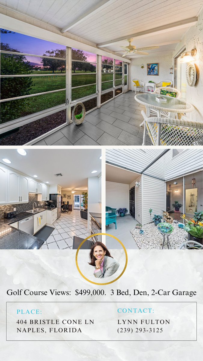 fultongroupswfl's tweet photo. This cheerful home is decorated in Florida colors, fine furnishings, and elegant in decor. This Turnkey home has it all and is in a public golf community. https://t.co/Bi94gXNIWI