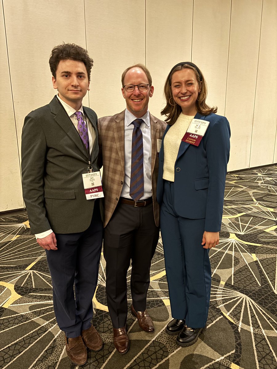 RachelSchafer26's tweet photo. It was an absolute honor to be selected for the Cannon Student Scholarship by @AAPS1921 for AAPS 2024! The meeting was an amazing experience and I’m deeply grateful for the opportunity to learn and connect with such inspiring professionals! https://t.co/RcBoR07v8I