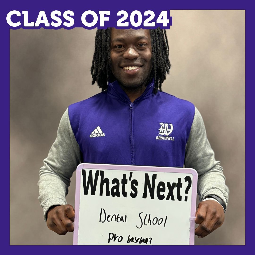 Timothy “TJ” Williams ’24 eventually plans to attend dental school but word on the street is there’s a chance we could find him playing professional baseball first. Stay tuned! 

#Classof2024 #WhatsNext #TheWesleyanWay