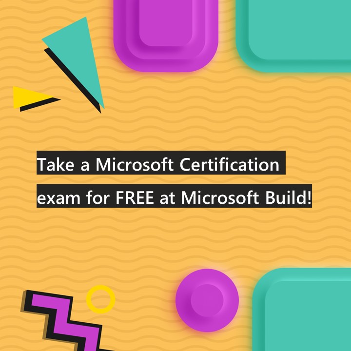 Seattle exclusive! 🎡 In-person #MSBuild attendees can take a Microsoft Certification exam for free. Spots are filling up, secure yours now: msft.it/6014Yk0oe