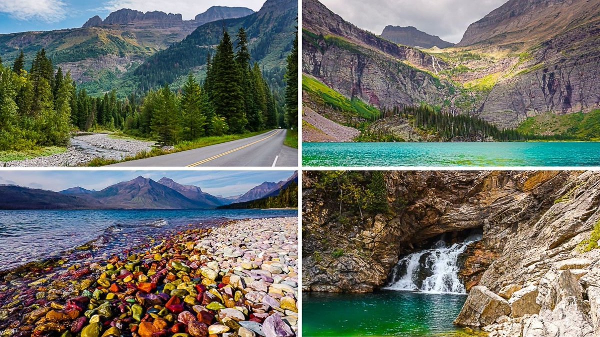 Experience the beauty of Glacier National Park! Travel guide through stunning alpine meadows, glacial lakes, rugged mountains. Get ready for thrilling hikes, breathtaking views, and unforgettable encounters with wildlife bit.ly/3EmTFYh via @sheriannekay #FindYourPark