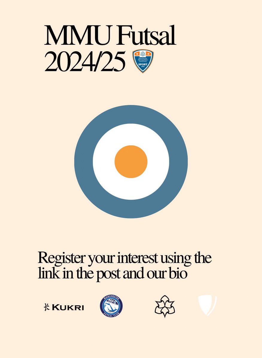 FutsalMMU's tweet photo. new year, new season🔵🟠
If MMU is one of your choices for the upcoming academic year or you are thinking of joining us, please fill out are form in our bio and post to register your interest. Do not hesitate to comment any questions you have for us🤝

https://t.co/VXpb5f7OJO https://t.co/ghWhTc3iot
