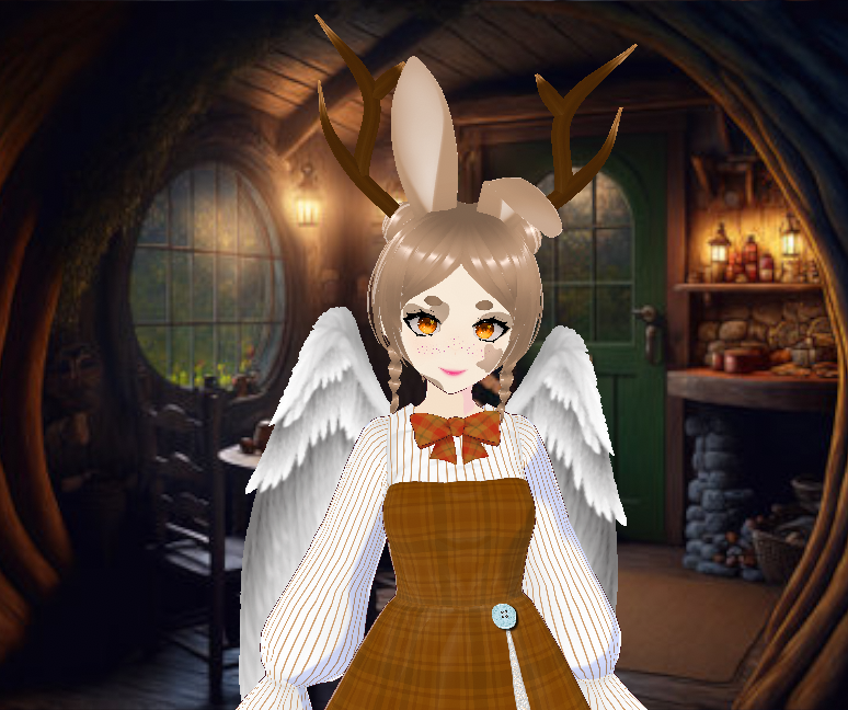 Denka_Wolpie's tweet photo. @D4RCEL I know she's made with vroid studio, but she's my oc, and she means a lot to me. https://t.co/D7hnrnsjKb