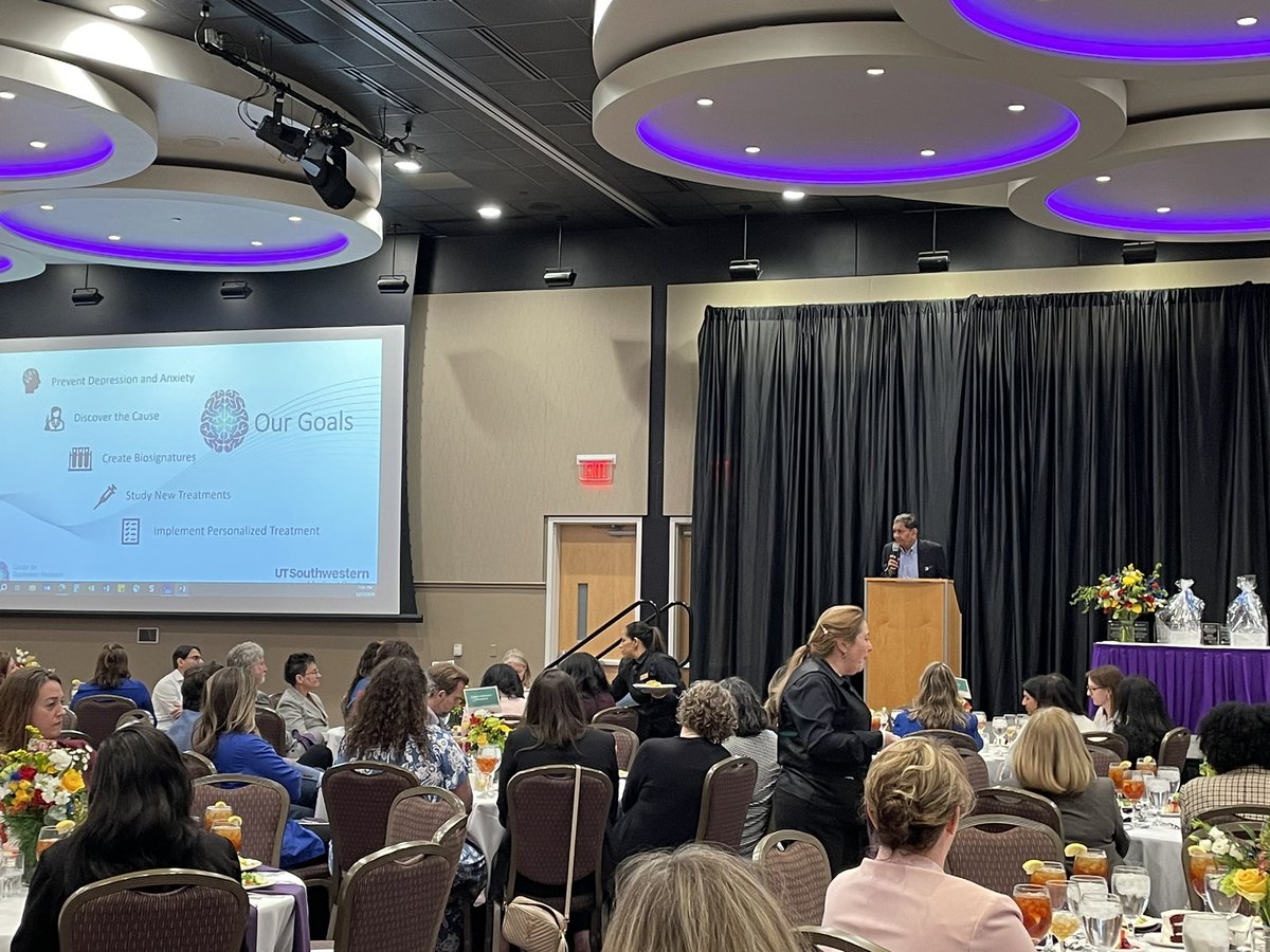 Dr. Madhukar Trivedi delivering the keynote at #RQS24! /#medtwitter