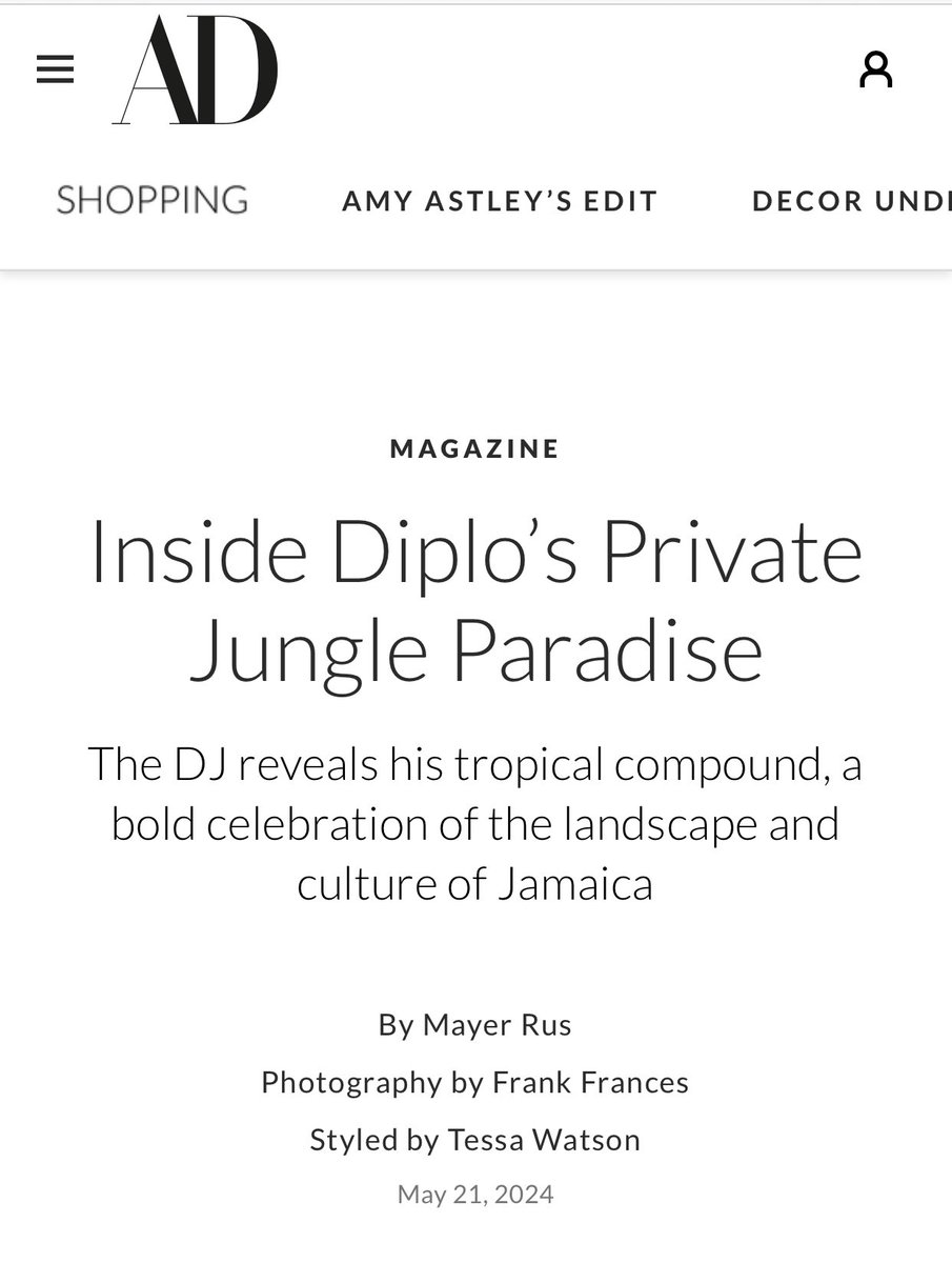 We’re not a jungle you racist dicks @ArchDigest