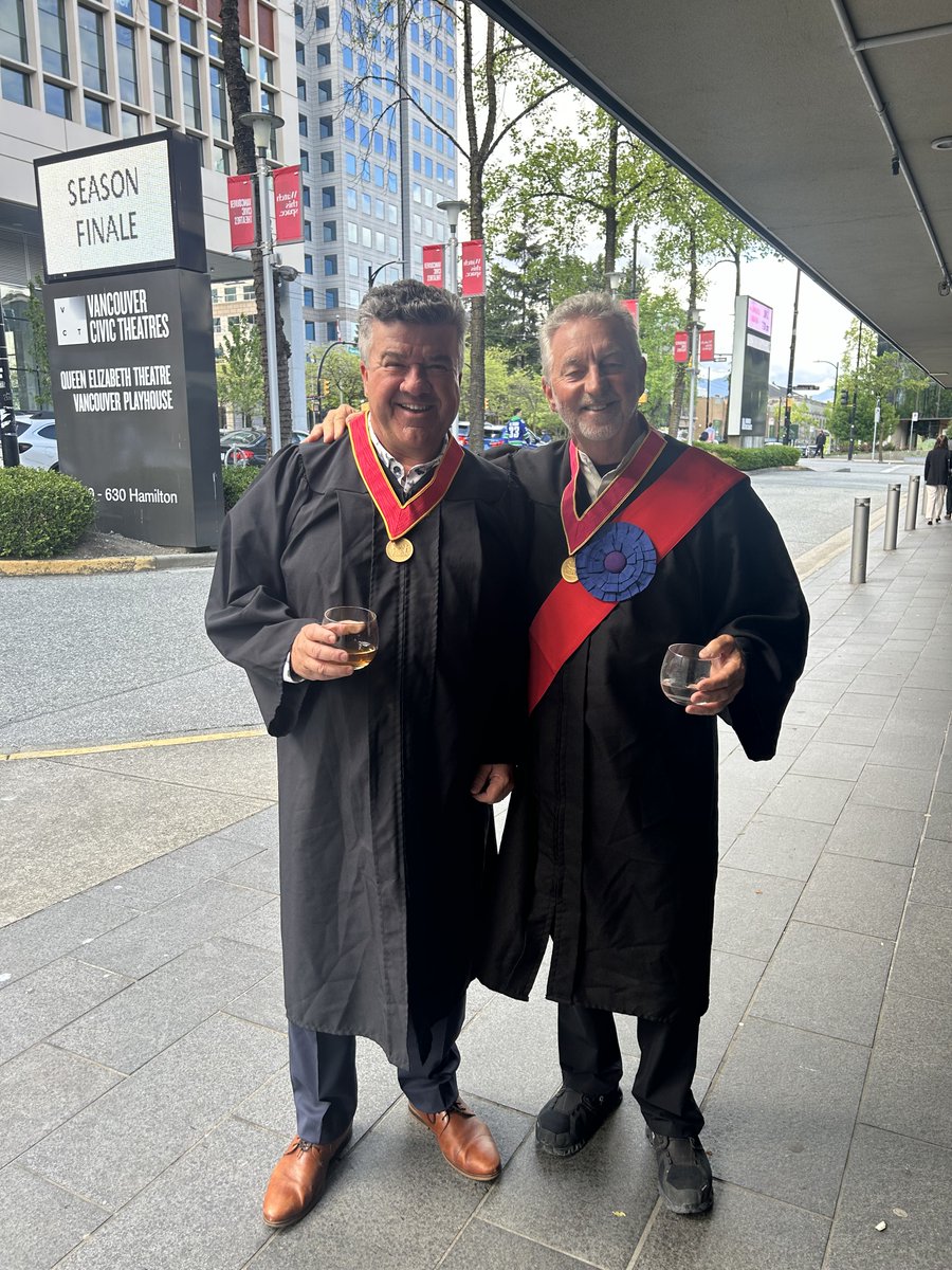 Great to catch up with D'Arcy Arthurs from <a href="/perkinswill/">Perkins&Will</a> Toronto at the <a href="/RAIC_IRAC/">RAIC | IRAC</a> convocation of fellows in Vancouver. A great tradition!