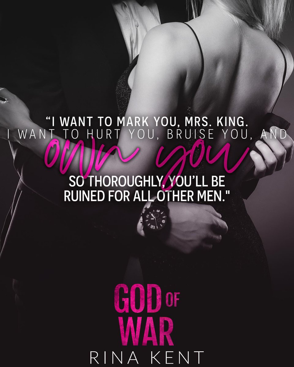 The count down is on for God of War by @AuthorRina! Are you ready for June 13th? Preorder Eli & Ava's story today: geni.us/gowevents #MarriageofConvenience #BroodyHero #SunshineHeroine #ForcedProximity #Amnesia #PraiseKink @Chaotic_Creativ