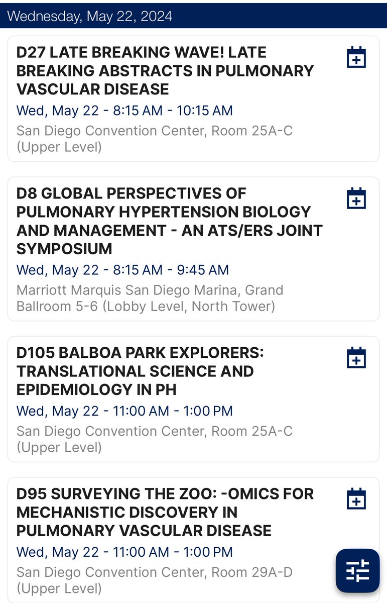 After another INCREDIBLE day of #PVD #PH & beyond sessions at #ATS2024, we are very much looking forward to the 🔥🔥🔥 lineup tomorrow (Wed, 5/22) - make sure to join us! @ATS_Assemblies @chansteve73 @AnFrumpIU @Viniciodjperez