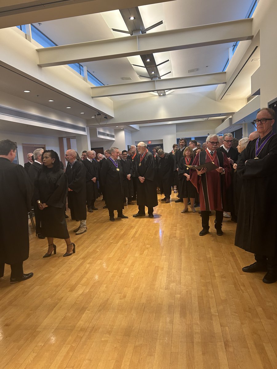 Acting as a marshall, leading the new honorary <a href="/RAIC_IRAC/">RAIC | IRAC</a> fellows to the auditorium at Vancouver Playhouse.