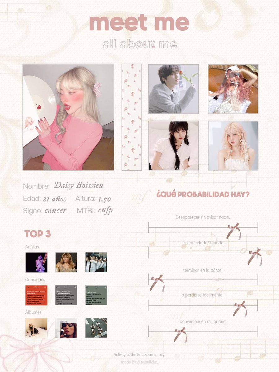 ⠀⠀⠀⠀⠀
𝜗𝜚 𝚊𝚕𝚕 𝐚𝐛𝐨𝐮𝐭  𝑚𝑒 . . . 🐰 

⠀⠀⠀⠀⠀