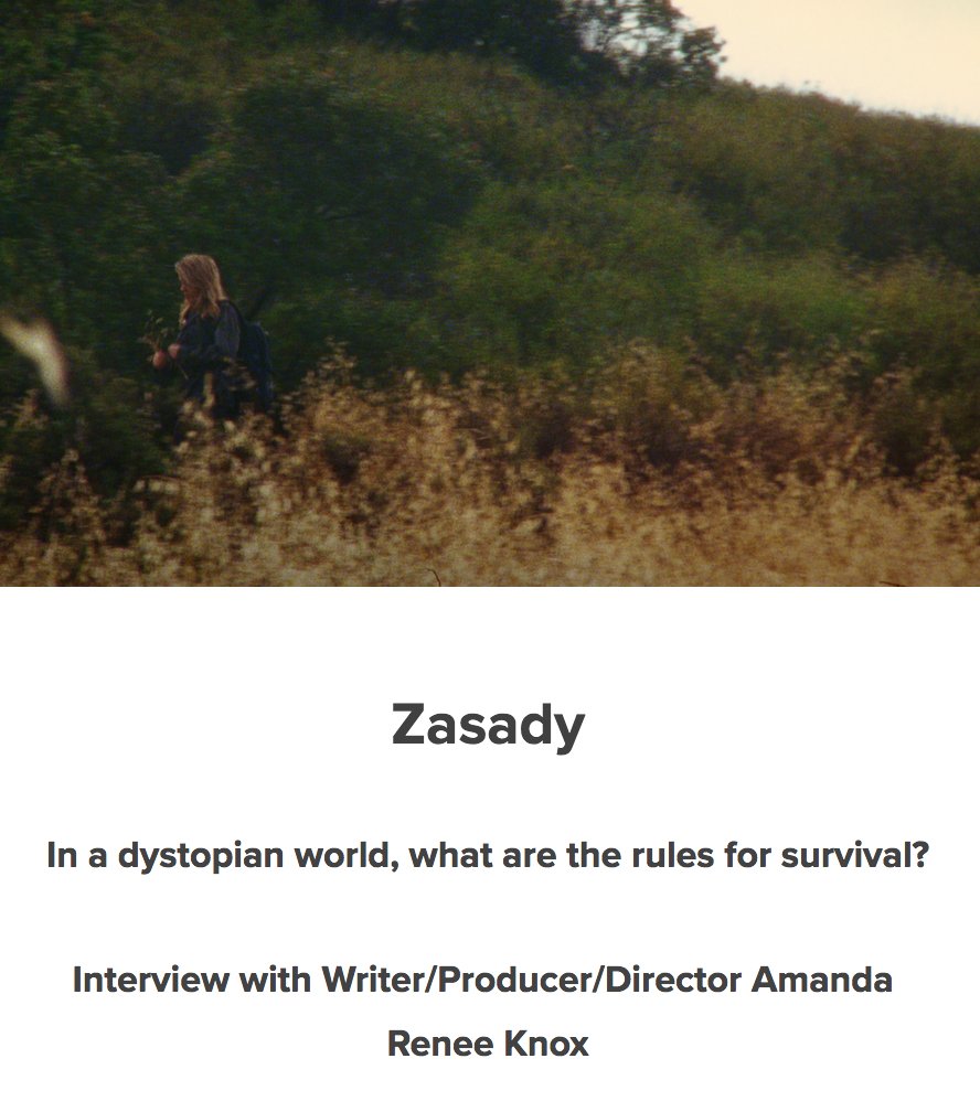 We interview ZASADY Writer/Producer/Director Amanda Renee Knox #shotonkodak #16mm Screening: Emerging Filmmaker Showcase - 77th Cannes Film Festival curated by The American Pavilion sponsored by Gold House, Alumni Screenings: Thursday, May 23rd 10am-12pm wearemovingstories.com/we-are-moving-…