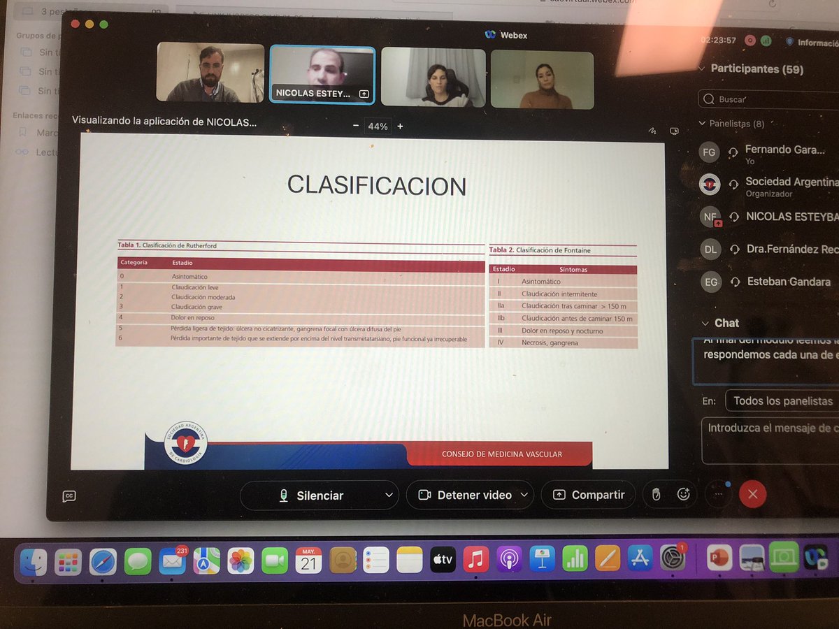 Fernando Garagoli (@fgaragoli) on Twitter photo 🏅Excelentes disertaciones en el Simposio de Medicina Vascular 2024 organizado por <a href="/conmedvasc/">Consejo de Medicina Vascular SAC</a> <a href="/SAC_54/">Sociedad Argentina de Cardiología</a>
Muy contento de haber participado de la coordinación de la mesa de enfermedad arterial de MMII!!! 🏅Excelentes disertaciones en el Simposio de Medicina Vascular 2024 organizado por <a href="/conmedvasc/">Consejo de Medicina Vascular SAC</a> <a href="/SAC_54/">Sociedad Argentina de Cardiología</a>
Muy contento de haber participado de la coordinación de la mesa de enfermedad arterial de MMII!!!
