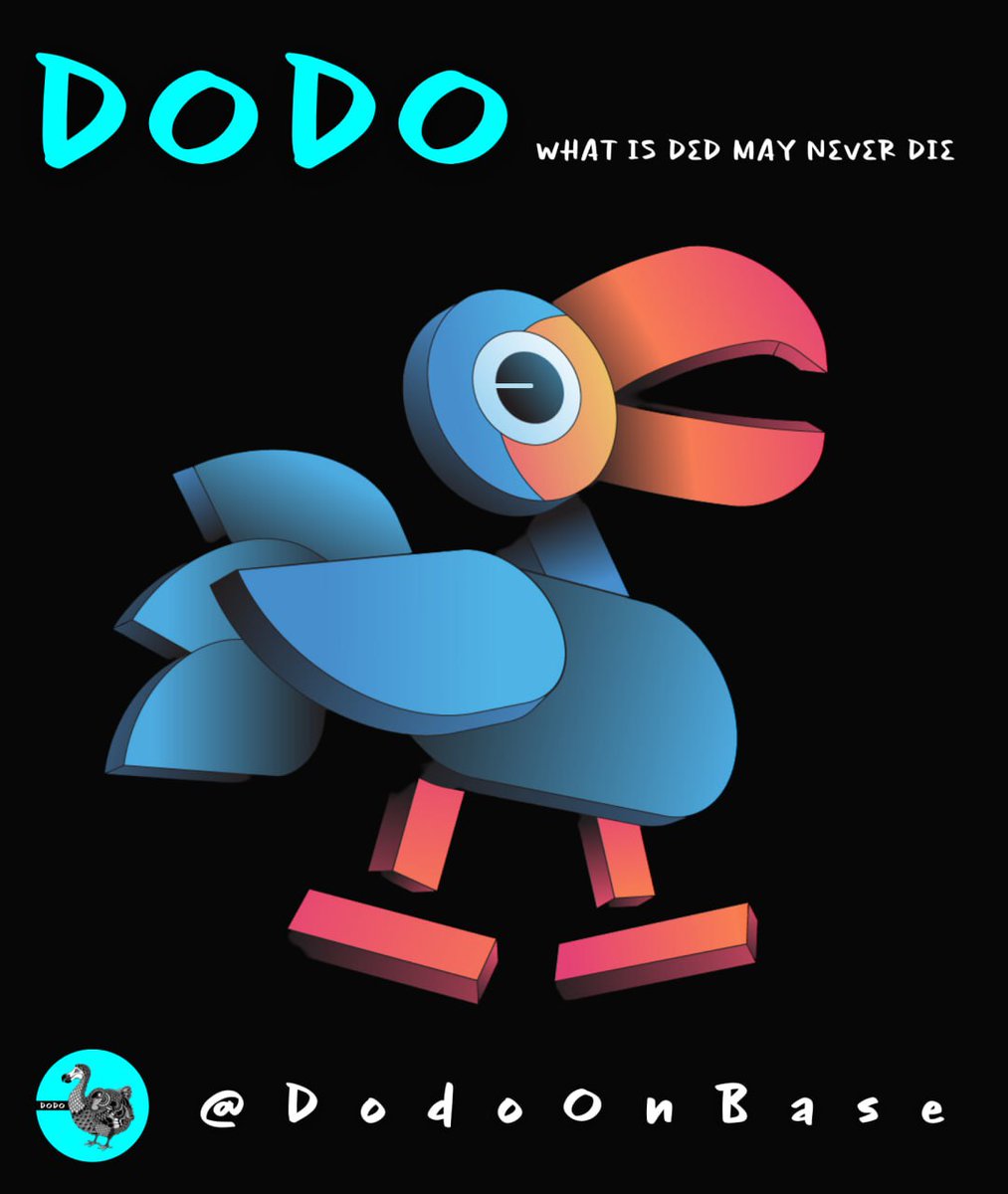 DodoOnBase's tweet photo. Dodo CTO has funded a third time trending campaign. 🦤 

$DODO cares. We won't give up on our mission. 🚀 

We aim to become the top bird on #Base and all other networks later! 🦤 https://t.co/cbgwu1SQhc