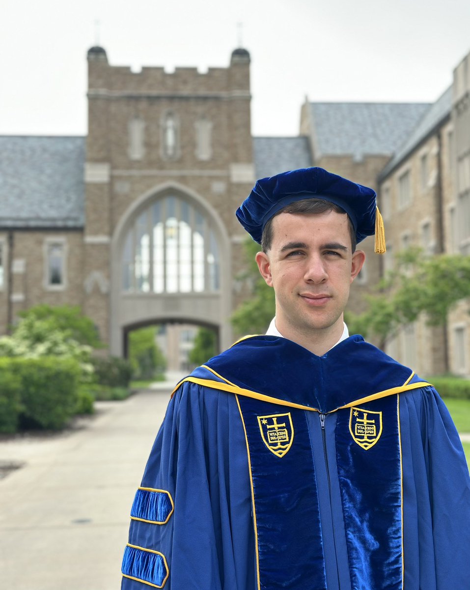 PatriciaCucci's tweet photo. Peter James Bosco JD, Notre Dame Law School Class of 2024 ☘️⚖️ @NDLaw #NDLS2024 https://t.co/lWgJn6T8cr